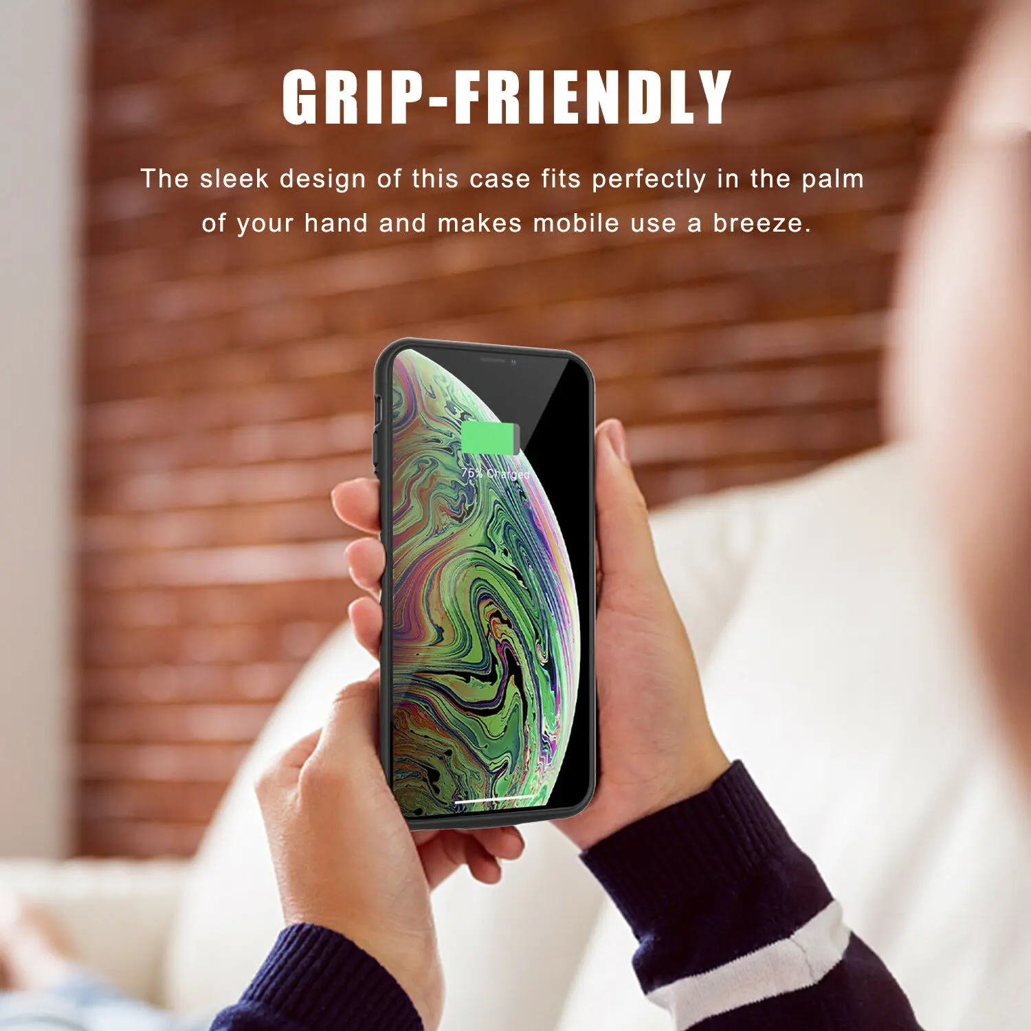 5000 мА/ч для iPhone XSMax, внешний аккумулятор, зарядный чехол, аудио разъем, Mgnetic, портативный внешний аккумулятор, зарядное устройство, защитный чехол