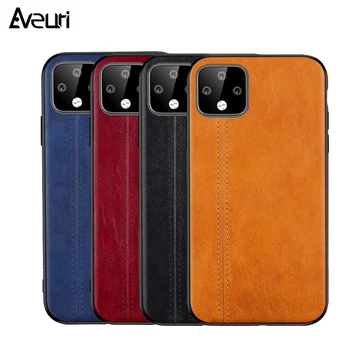 

Luxury Business Phone Case For Google Pixel 3 A 4 XL 3XL 4XL Coque PU Leather Silicone Cover Case For Google 3A 3A XL A3XL Funda