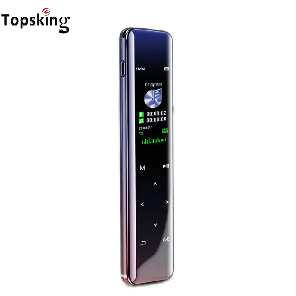 Цифровой диктофон с сенсорным OLED дисплеем голосовой активацией и функцией