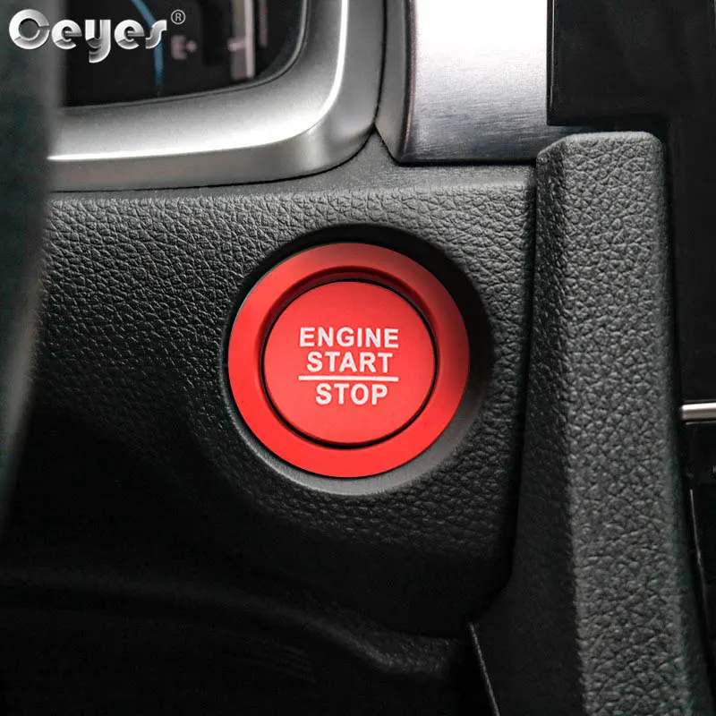 Car Start Engine Button Key Ring for CIVIC (1)