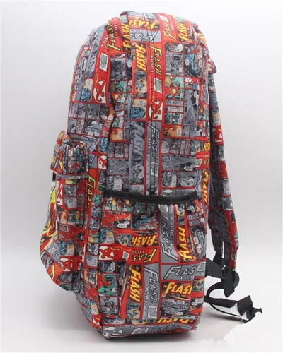 DC Comics Дэдпул Железный человек флэш Супермен рюкзак Бэтмен Студенческая Книга сумка Холщовая Сумка на плечо 18 стиль