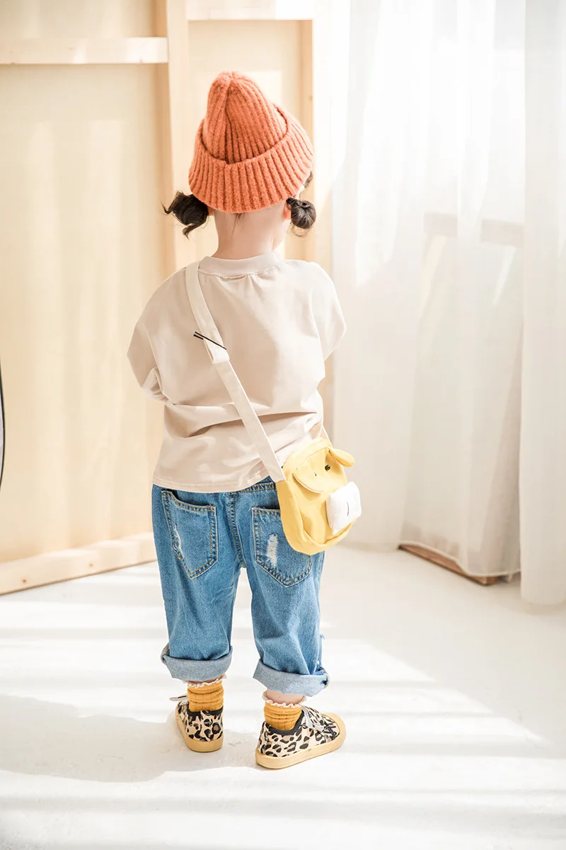 Осенняя детская одежда; Детские футболки; хлопковые топы с длинными рукавами и круглым узором; футболка; блузка для маленьких мальчиков и