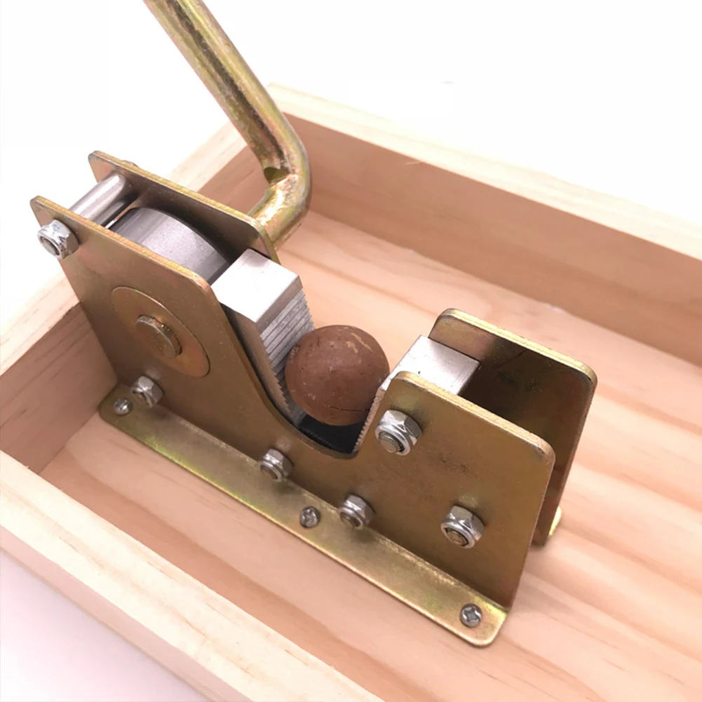 Macadamia открывалка Шеллер инструмент для грецких орехов металлический нескользящий кухонный пилинг машина многоцелевой орех крекер ржавчины Портативный прочный