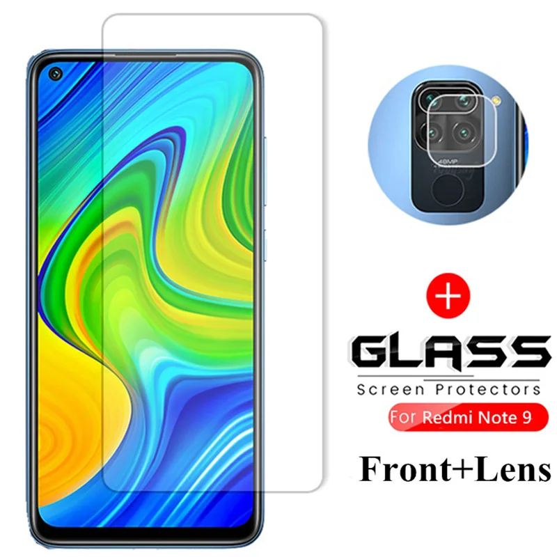 Защитное стекло для экрана и объектива камеры Xiaomi Redmi 9 9A 9C 8 8A Dual 7A Note 7 8T 9S Pro Max Mi Lite