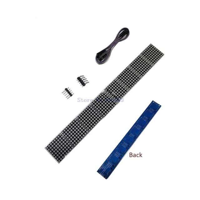 

A19-- MAX7219 dot matrix module 8 dot matrix eight in one display module microcontroller control drive LED module