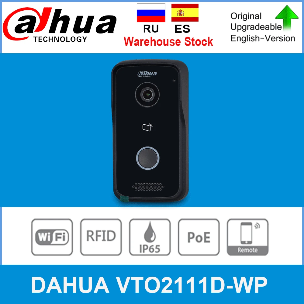 Dahua VTO2111D WP английская оригинальная HD CMOS камера Wi Fi вилла уличная станция