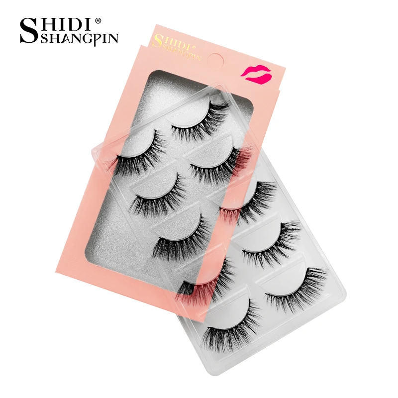 Mink False Eyelashes Soft Natural Long Reusable