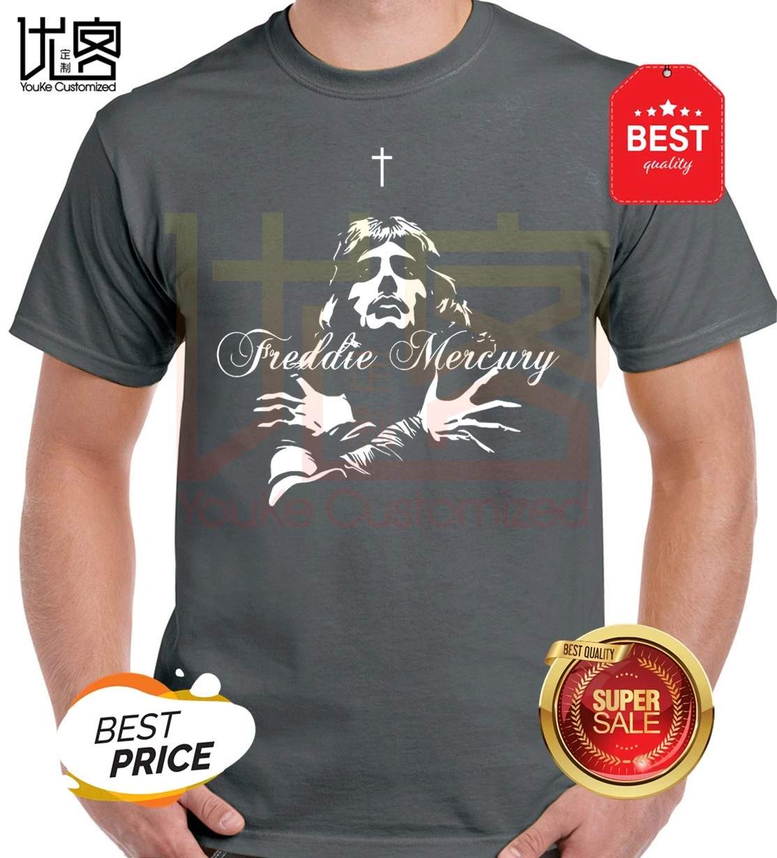 Новые Редкие! Футболка Queen Tributo Freddie Mercury 70s Band Rock Limited Edition мужские и женские 100%