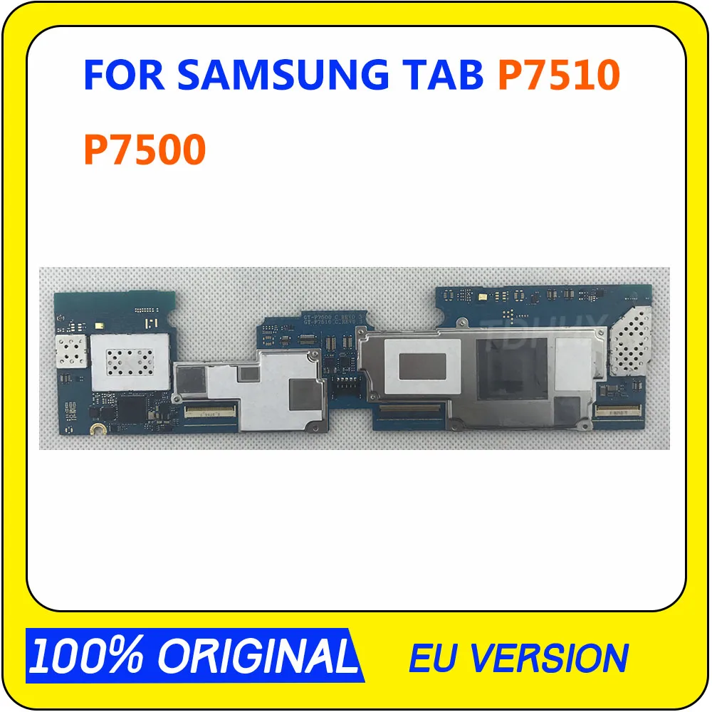 Материнская плата Samsung Galaxy Tab 10 1 P7510 P7500 16 гб с чипами IMEI Android OS материнская