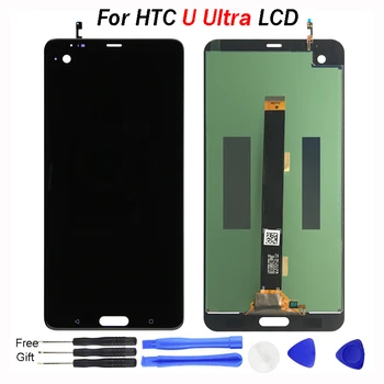 

100% Tested For HTC U Ultra LCD Display Screen Touch Panel Digitizer Assembly LCD Replacement For HTC U Ultra Display