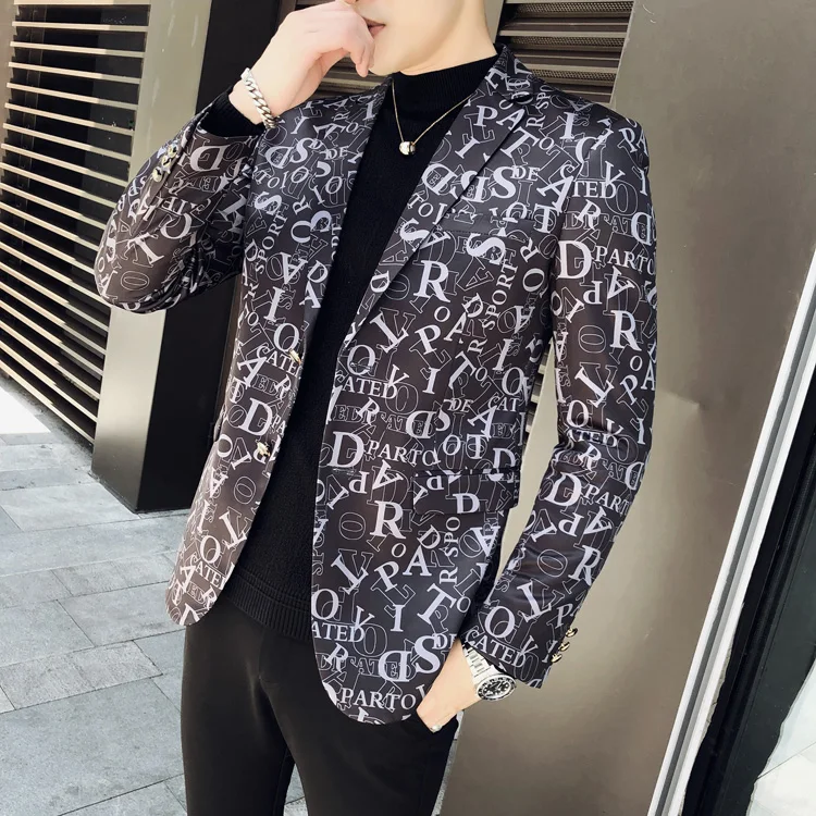 2019autumn and winter large size fashion trend high quality men's suit British style men's suit dress casual luxury men clothing 2019autumn and winter large size fashion trend high quality men's suit British style men's suit dress casual luxury men clothing