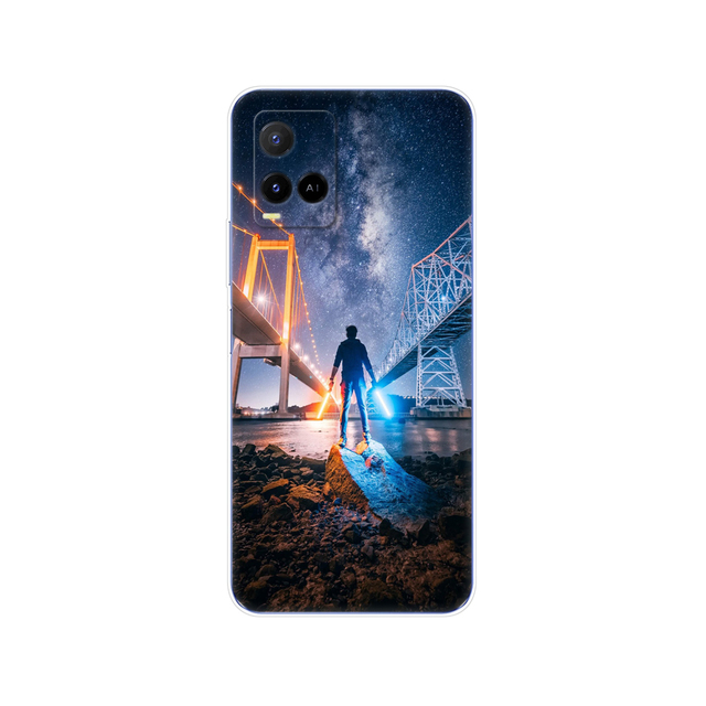 vivo Y21 2021 Case For vivo Y21S Y33S Soft Case Silicon Phone Back Cover For VIVO Y 21 S 21S VivoY21 bumper Funda 6.51inch