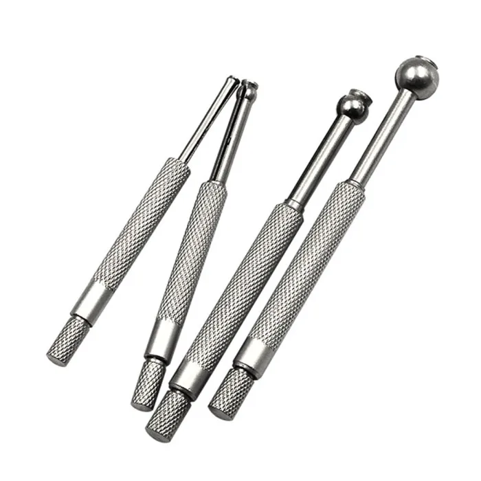 4 шт./компл. Регулируемый углерода Сталь телескопическая Gauge Набор для детей в возрасте от 3 до 13 лет мм измерения выполнены вручную, инструменты FAS6