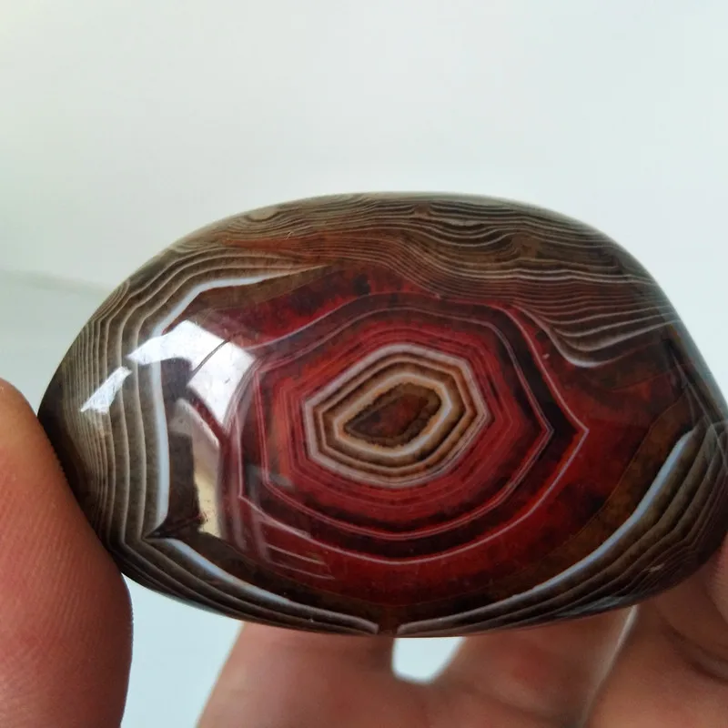 Natural stone Sardonyx agate palm stones playthings small stones and crystals healing crystals