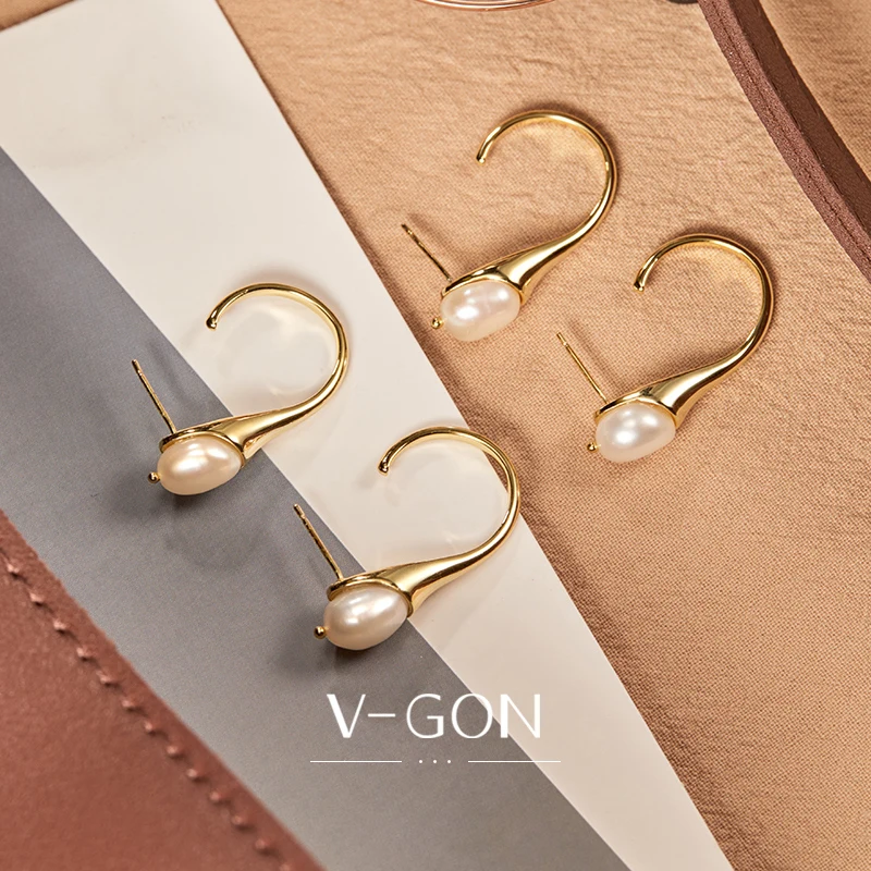 V-GON, модные серьги для женщин и девушек, ювелирное изделие, классическая ретро жемчужная серьга Brincos, длинные жемчужные серьги, рождественские подарки