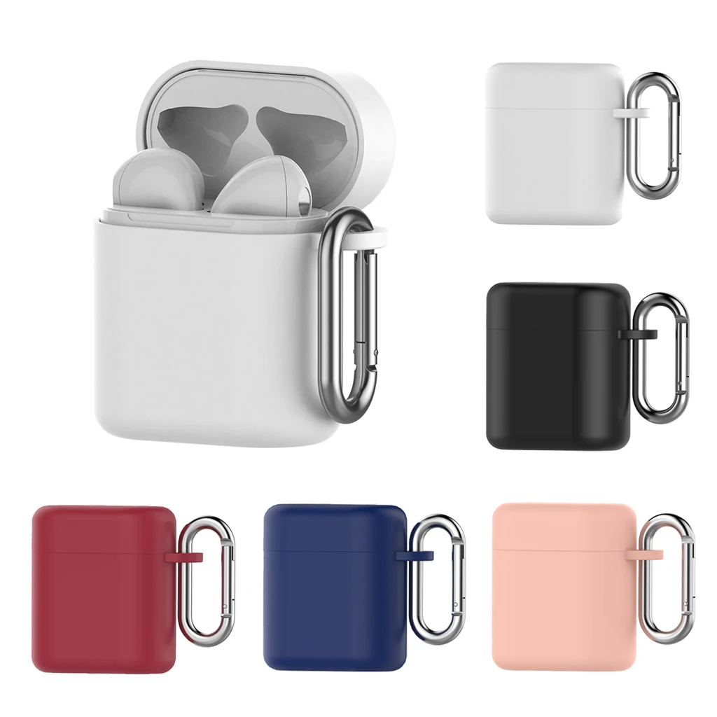 Earbuds Case Cover with Earbud Strap Protective Case Cover Shockproof Skin for Huawei Honor Fly Pods pro Freebuds2