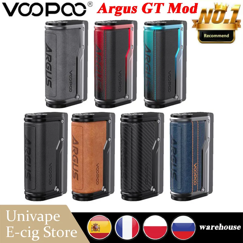 Оригинальный VOOPOO Argus GT мод 160 Вт TC бокс Vape Type-C зарядка электронная сигарета