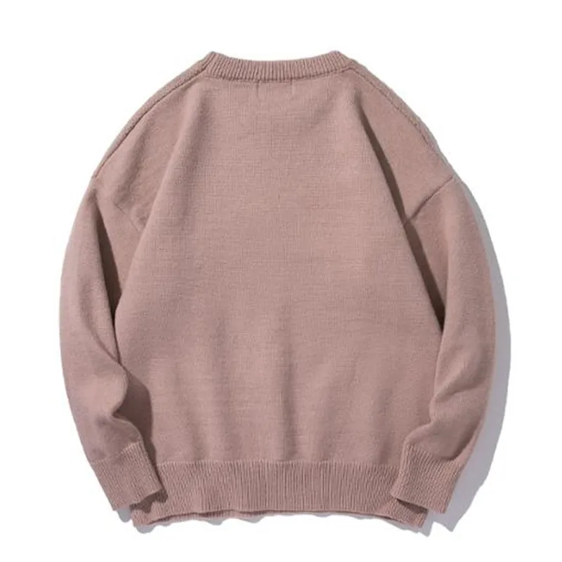 Goose sweater pink blue murder goose Pattern Knitted Sweater Harajuku  Cotton Casual Pullover oversize unisex sweater - AliExpress