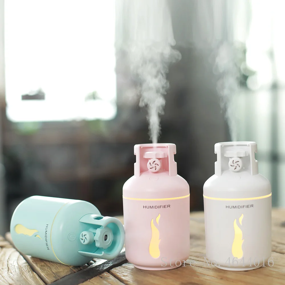 

Mini Essential Oil Diffuser with USB Fan LED Lamp 160ML Ultrasonic Air Humidifier for Home Office Car 3 In 1 Aroma Diffuser