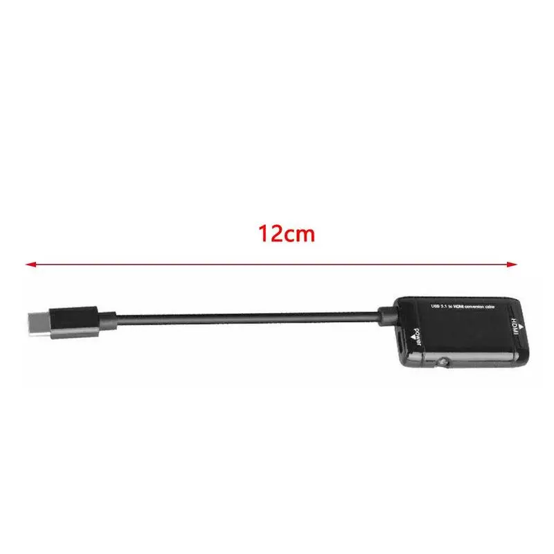 USB3.1 TYPE-C к HDMI Кабель-адаптер 1080P HD аудио кабель для MHL видео монитор мобильный конвертер к планшету HDTV Android Phon P2K9