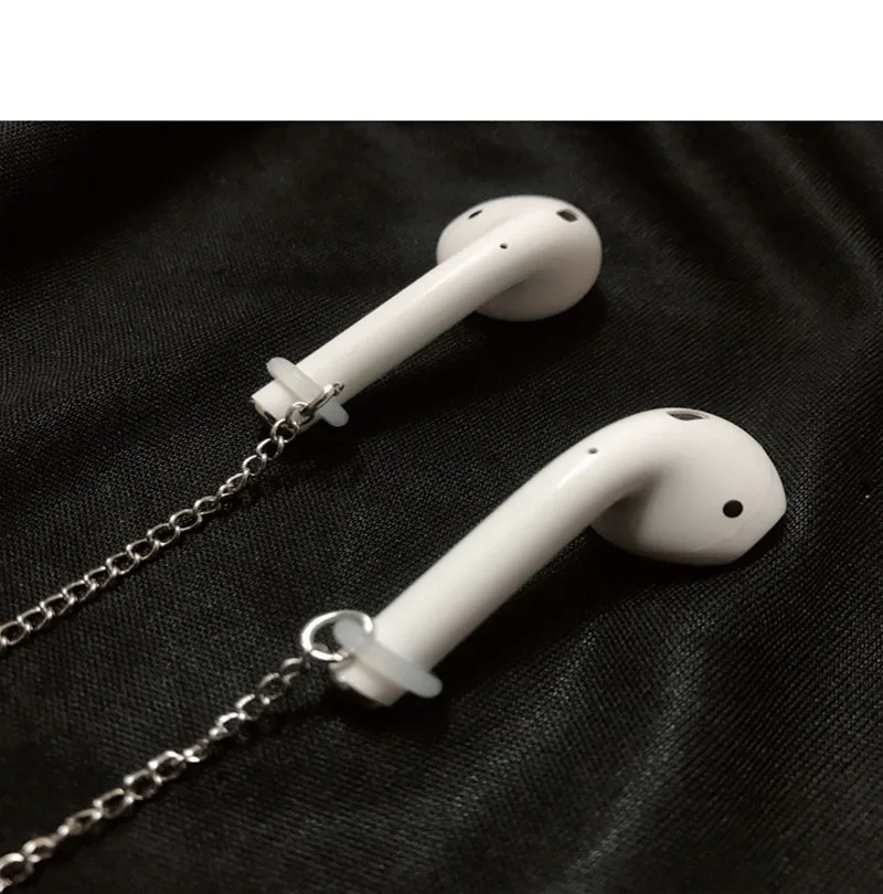 Серьги против потери для airpods, модный ремешок для предотвращения потери, гарнитура для airpods, гарнитура для мужчин и женщин