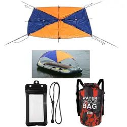 Защита от солнца/УФ Рыбалка Палатка лодочный навес тент с телефоном сухой мешок Чехол Набор