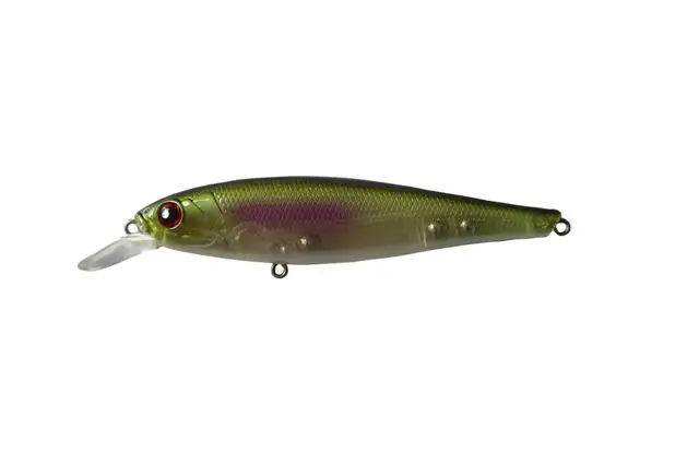 US $3.77 BassLegend Fishing Suspending Jerkbait Pointer Squad Minnow Bass Pike Trout Lure 100 SP Rattle Sou