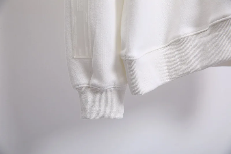 OFF-WHITE OW желтая мужская толстовка с капюшоном