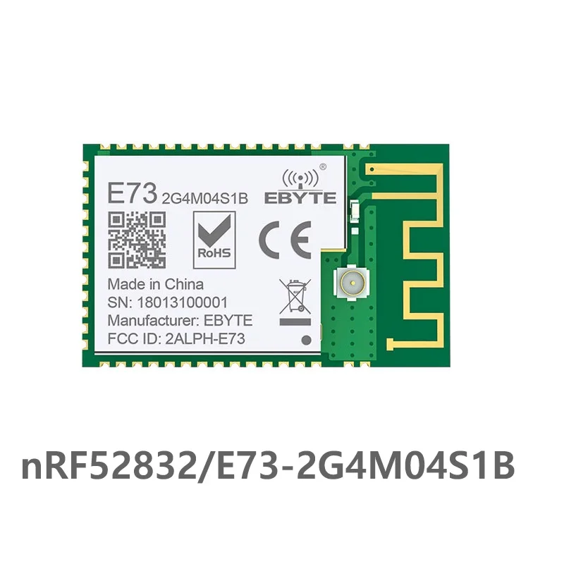 Беспроводной Приемопередатчик Bluetooth Ble 5 0 rf чип SMD nRF52832 2 4 мВт IPEX PCB IoT