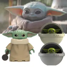 Estrela de venda única guerra mandalorian yoda bebê starwars darth vader maul sith malgus han ewok blocos de construção brinquedos para crianças(China)