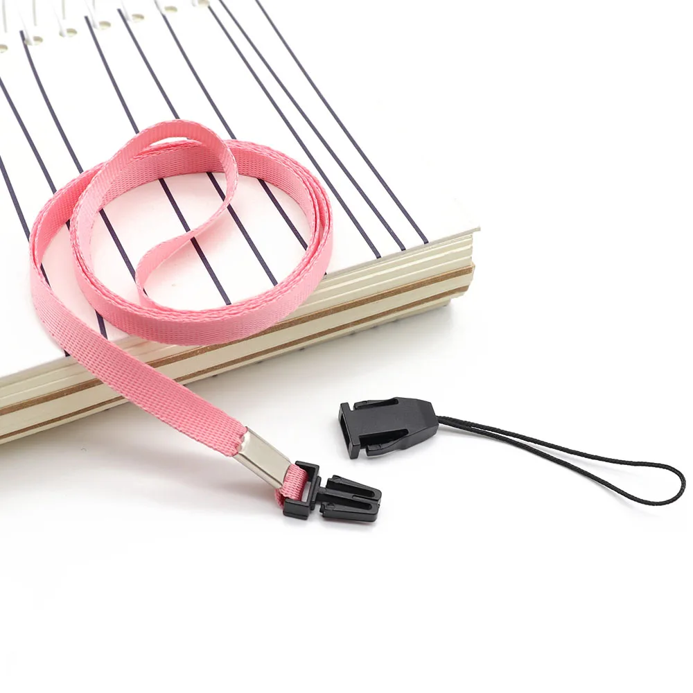 신제품 목걸이 끈, ID 패스 카드 배지, 체육관 키/휴대폰 USB 홀더, DIY 행잉 로프, Lariat 매는 밧줄, 드롭 쉬핑