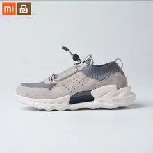 Xiaomi Mijia Uleemark модные кроссовки в стиле ретро кожаные высокие эластичные кроссовки устойчивая защита умный дом