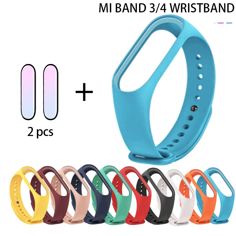 Защитная пленка для mi band 4 3 ремешок Взрывозащищенный/Устойчивый к царапинам