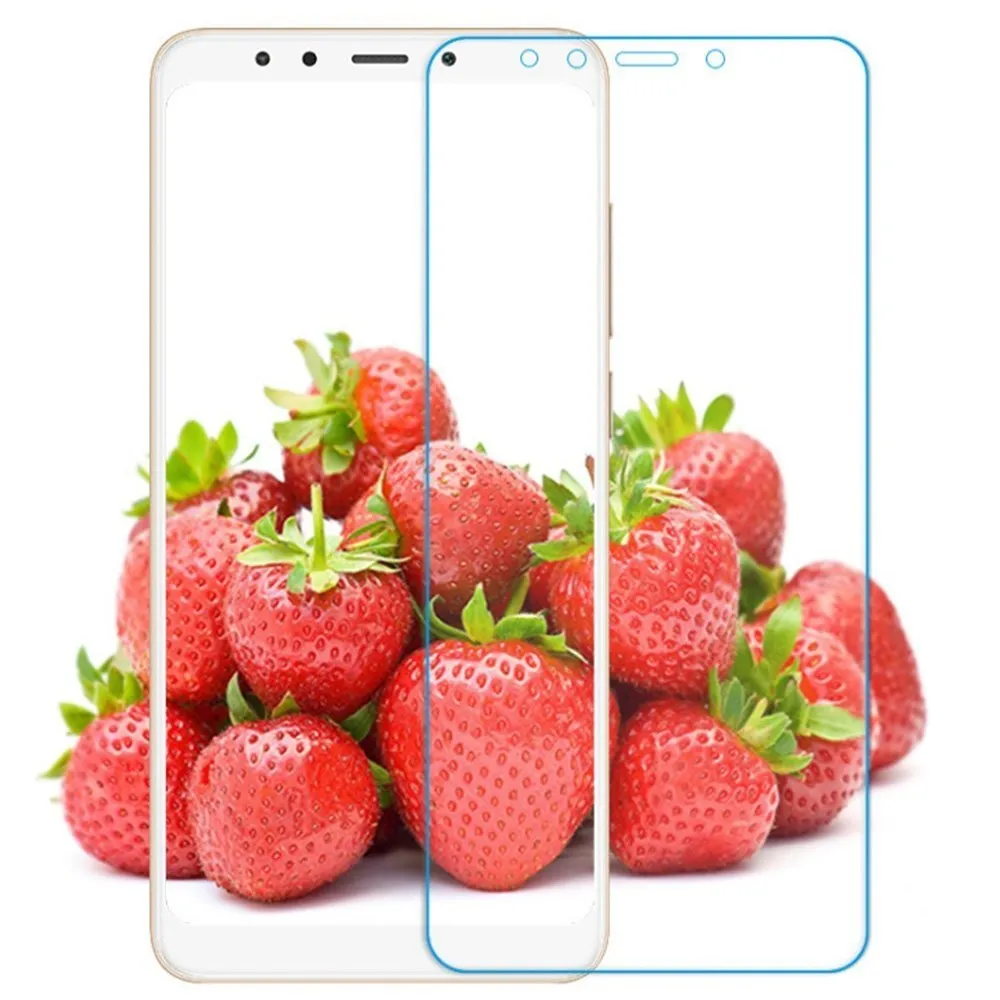 Gocomma 2 шт протектор экрана для Xiaomi Redmi 5 Plus HD полное покрытие высокое прозрачное Премиум Закаленное стекло