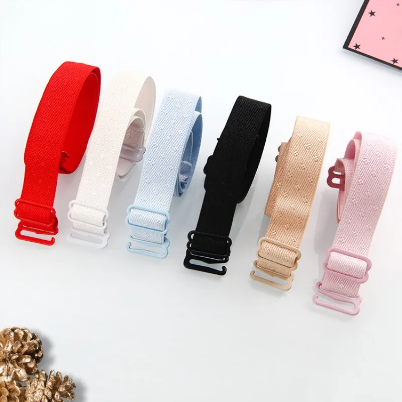 1 пара новых детских носков скольжению бюстгальтер ремешок для женщин Двойной