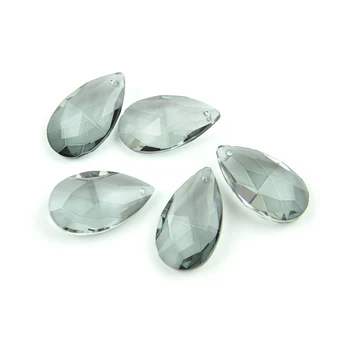 

Black Dia 38mm/50mm/63mm/76mm Crystal Chandelier Part Almond Crystal Chandelier Beads Lighting Prism Pendant Hanging Parts