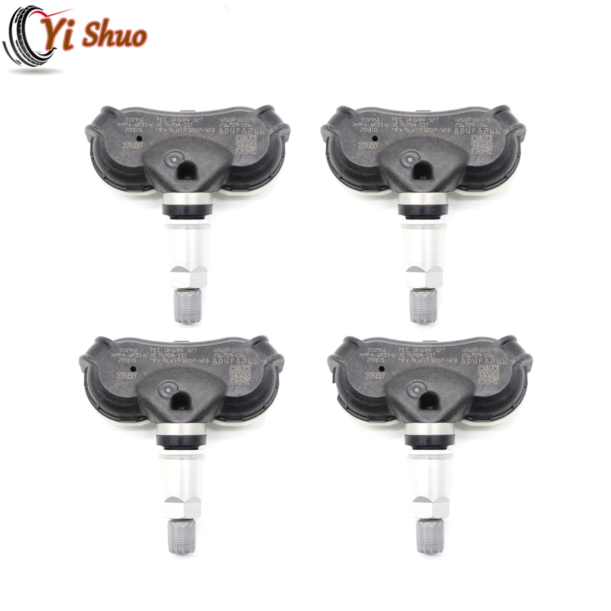 

For Toyota Highlander Rav4 2013-2020 315Mhz TPMS Sensor Tire Air Pressure Monitor Sensor System 42607-0R010 426070R010