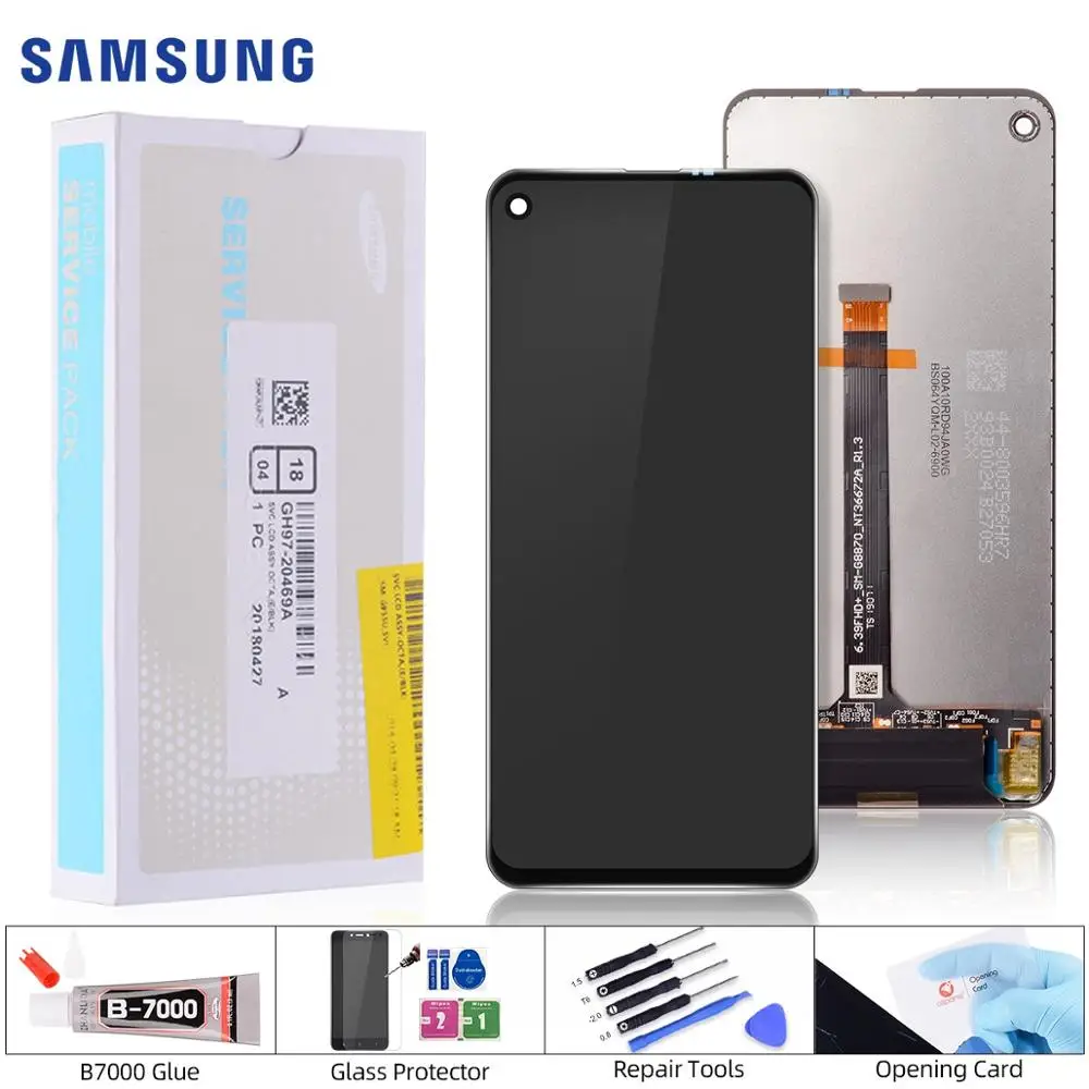 

Original LCD Screen for Samsung Galaxy A8S A9 Pro 2019 LCD Screen and Touch Screen Digitizer With Free Tool