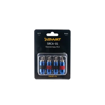 

Swat srca-01 RCA connector, blue, pkg of 4 pieces