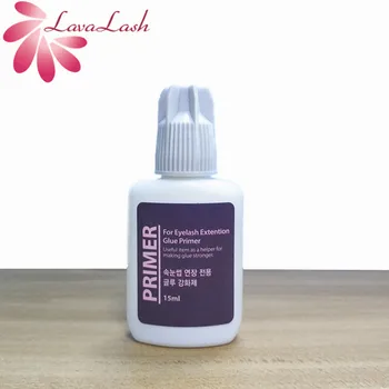 

1 bottle Korea False eyelash extension glue primer 15ml keep lashes stay longer make glue stronger lashes tool bonder primer