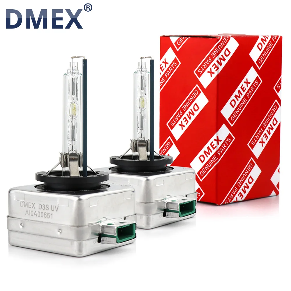 Ксеноновые лампы DMEX 1 пара (2 шт.) Hg Free 35 Вт D3S HID для фар 4300K 5000K 5500K 6000K 8000K сменные