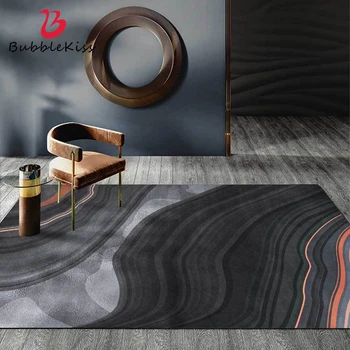 

Bubble Kiss American Style Carpet Dark Gray Abstract Rugs Modern Home Living Room Coffee Table Mat Carpet Bedroom Decor Area Rug