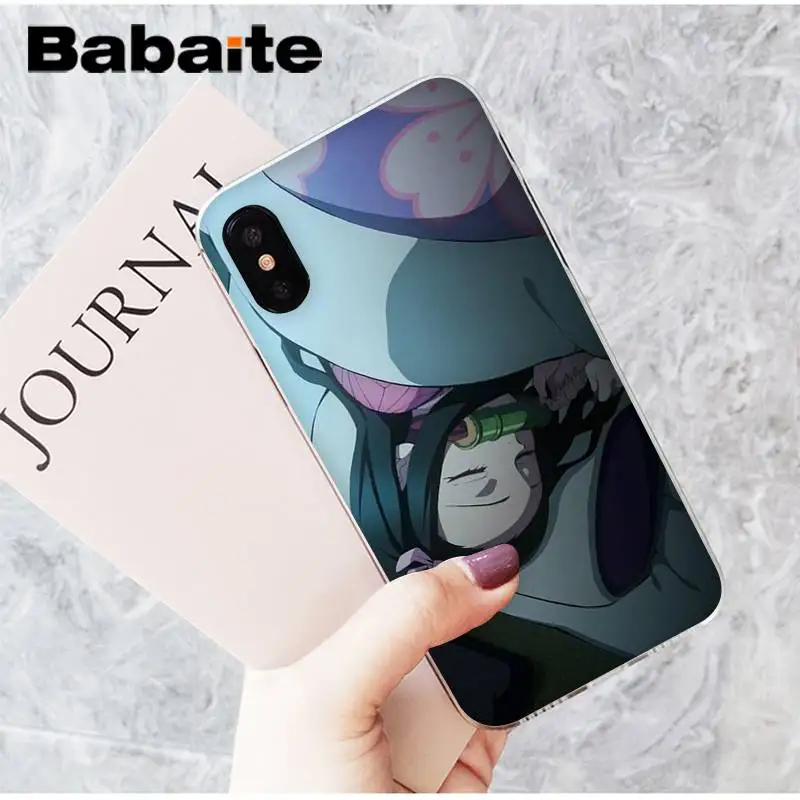 Babaite Kamado Nezuko Kimetsu No Yaiba мягкий черный чехол для телефона для iPhone 8 7 6 6S Plus X XS MAX 5 5S SE XR 11 11pro 11promax - Цвет: A2