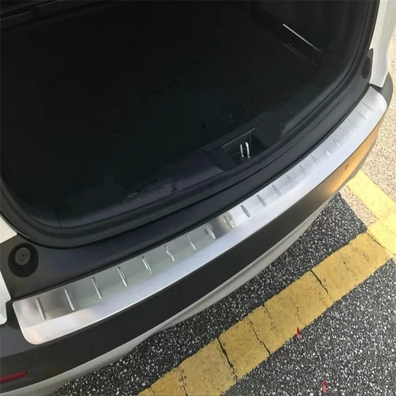 

WELKINRY For Honda CR-V CRV 2017 2018 2019 2020 rear tail car bumper box gate back door sill threshold scuff plate pedal trim