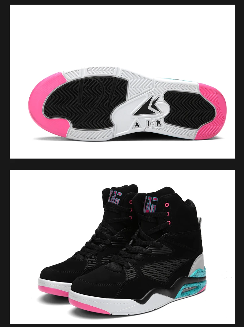 Уличная Мужская баскетбольная обувь с воздушной подушкой, мужская спортивная обувь для Баскетбольная обувь с высоким берцем, теплые кроссовки, мужская обувь Jordan, мужская обувь jordan