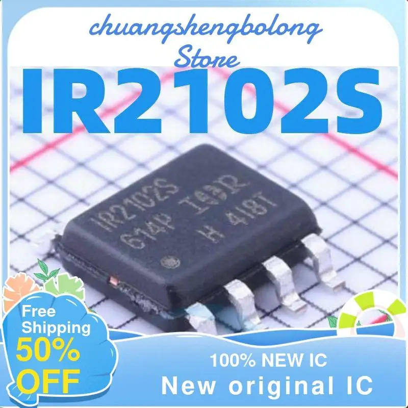 

Новый оригинальный IC 10 шт. IR2102 IR2102S SOP-8