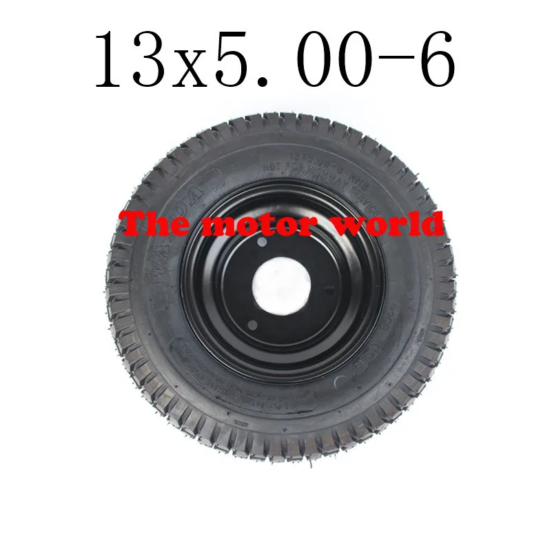 Горячая хорошая репутация 13x5. 00-6 колесная шина для 6-дюймового сплава диски концентратор подходит ATV квадроцикл Багги косилка Go-kart багги
