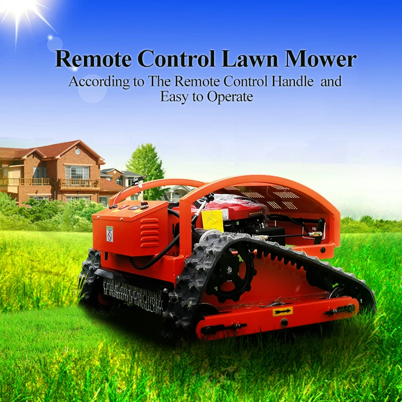 

Factory Shipped Multifunction Cordless Remote Control Household Lawn Mower Robot Grass Cutting Machine Farm Use Customizable