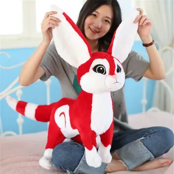 

50cm Stuffed Fox Toys Plush Soft Stuffed Animals Anime Pillow Doll Birthday Gift Stuffed Animals Cute Plush