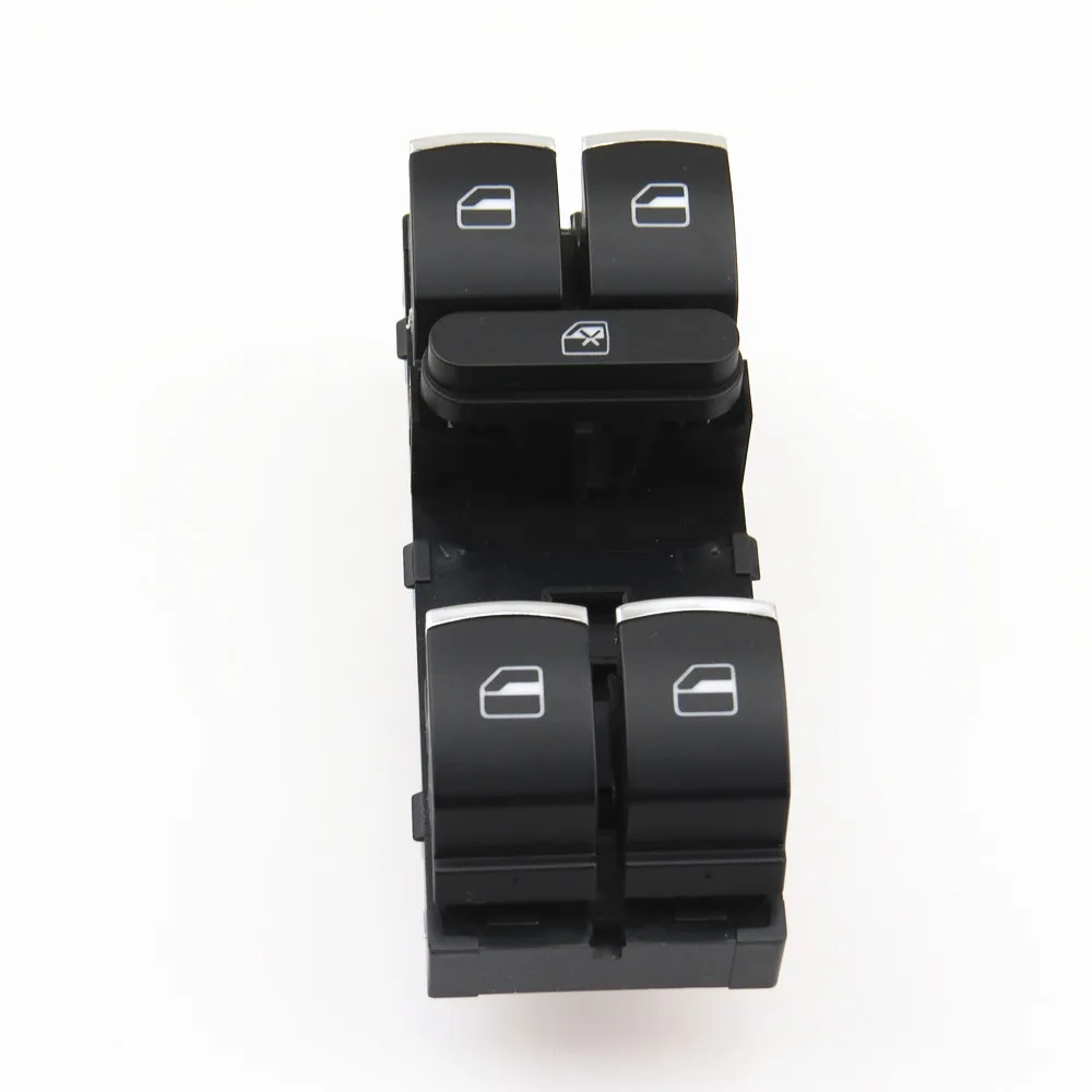 7 шт. хромированные переключатели для передних фар Passat B6 3C|chrome headlight switch|headlight